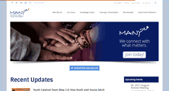 Desktop Screenshot of manynet.org